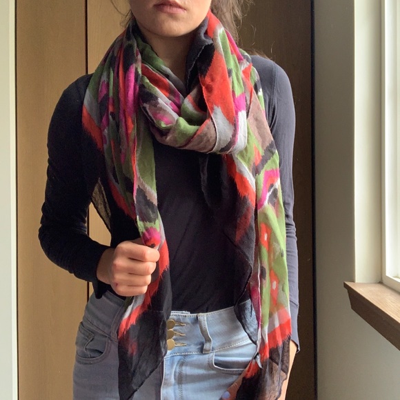 Trendy, Tribal, Pattern, Light, Fashion Scarf - Picture 2 of 3